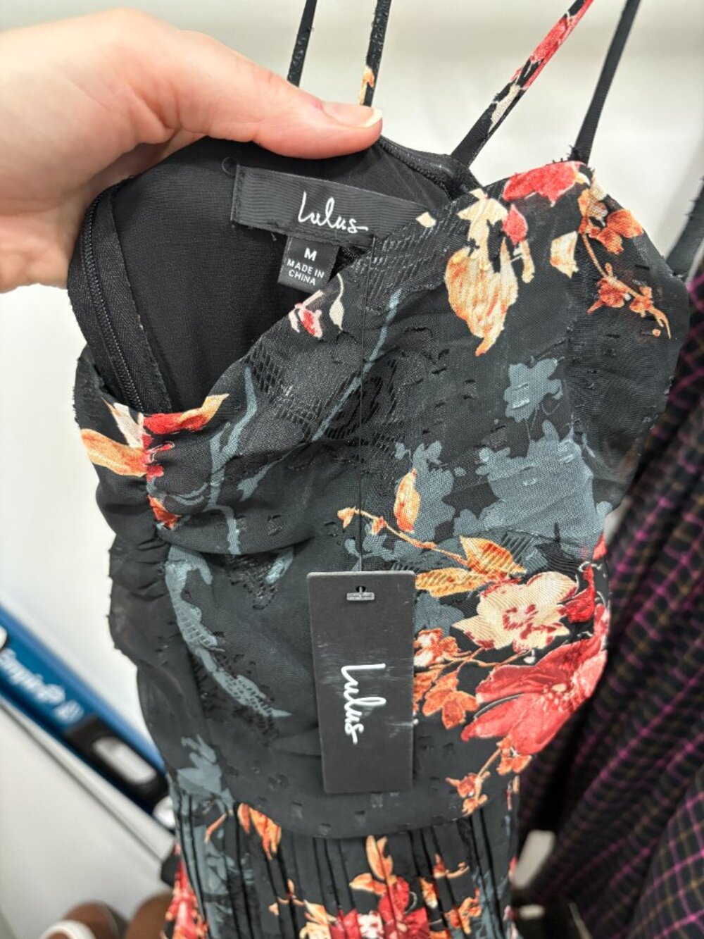 Midi Floral formal dress - Picture 4 of 4